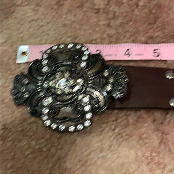 Rock Stud Leather Italian Belt main image 8